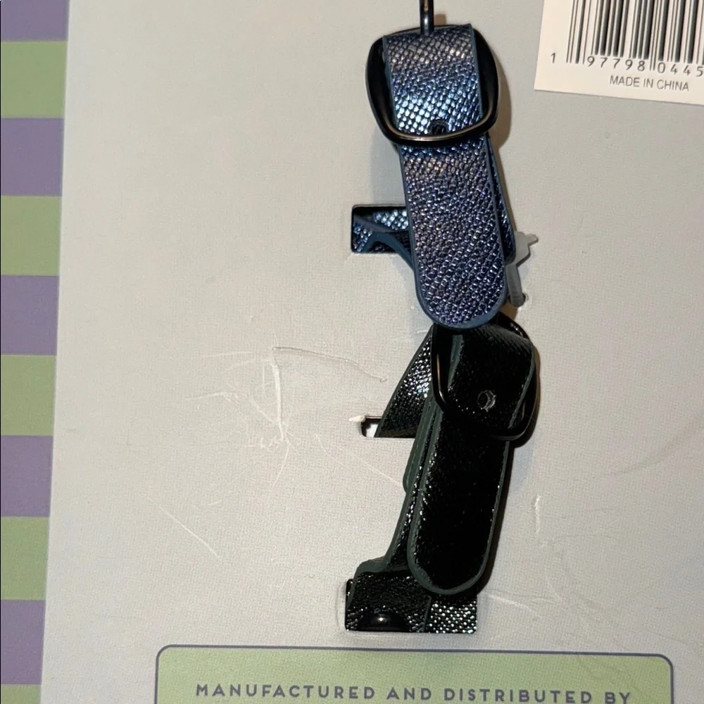 Wandering Moon Blue Passport Case and Luggage Tags
